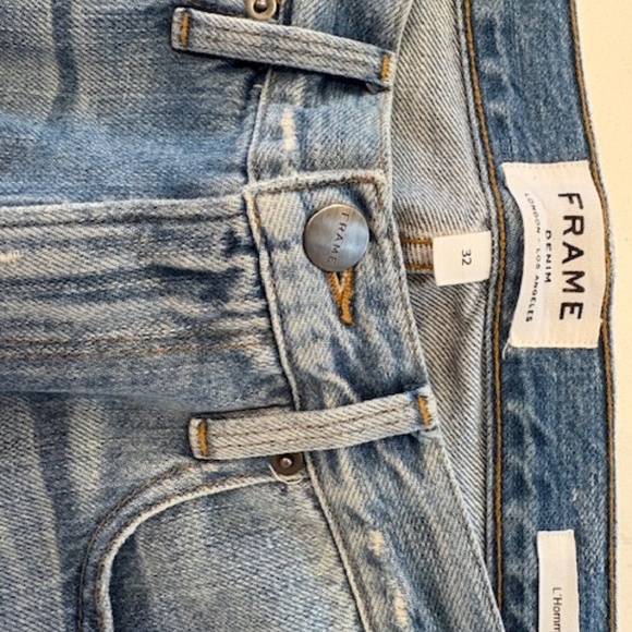 Frame Denim L'Homme Jeans, Size 32 - Picture 3 of 8
